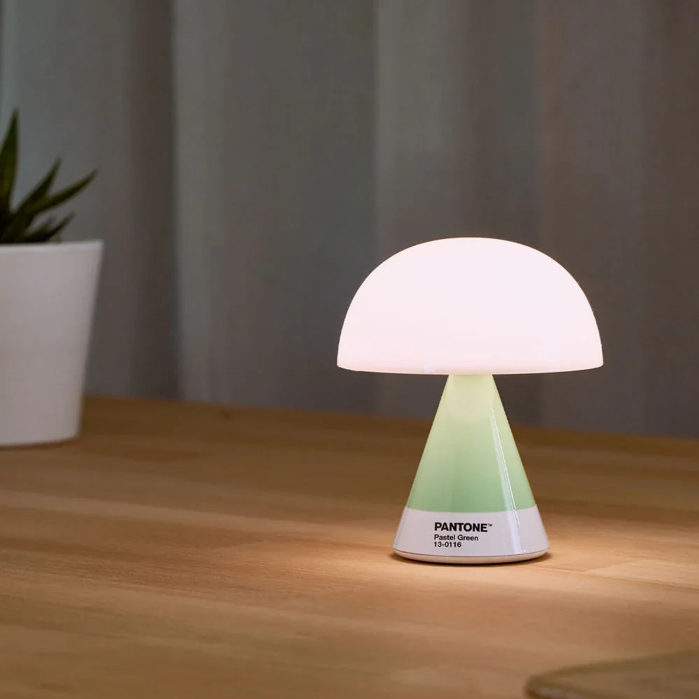 Lexon Mina M Medium Portable Led Lamp PANTONE - Green - Mekamart Australia