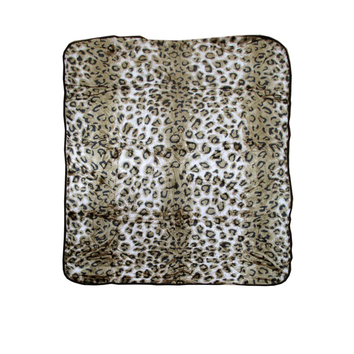 Animal Skin Pattern Faux Mink Blanket Queen Leopard - Mekamart Australia