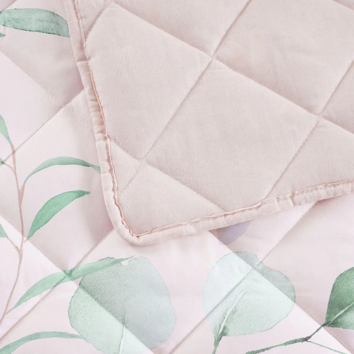Bianca Sidney Blush Printed Floral Bedspread Set King - Mekamart Australia