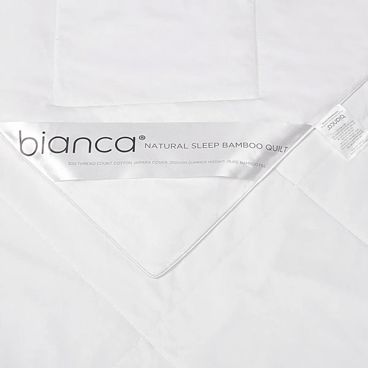 Bianca 250GSM Natural Sleep Bamboo Summer Quilt Queen - Mekamart Australia