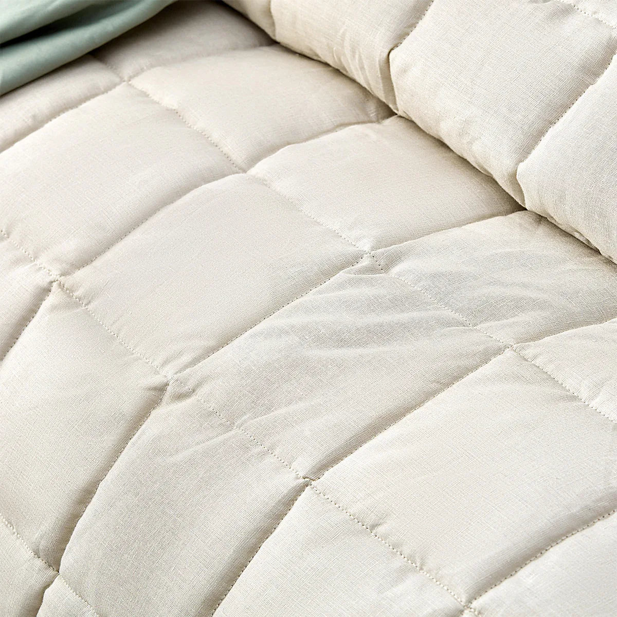 Vintage Design Homewares Natural French Linen Coverlet Set King - Mekamart Australia