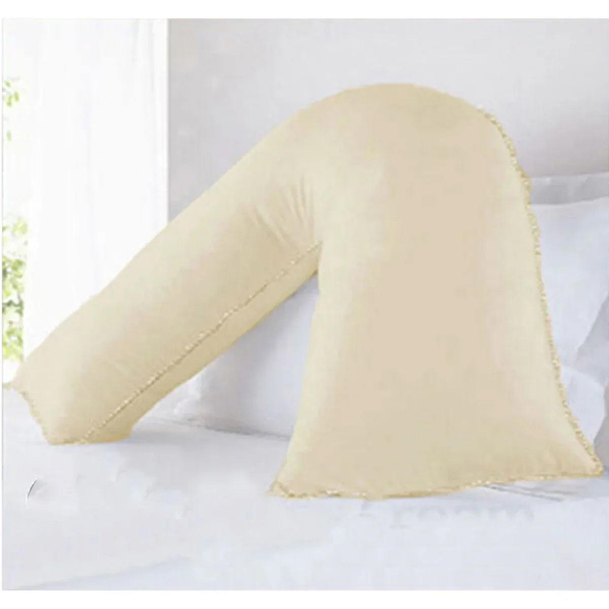Pure Cotton 250TC Tri Pillowcases Cream - Mekamart Australia