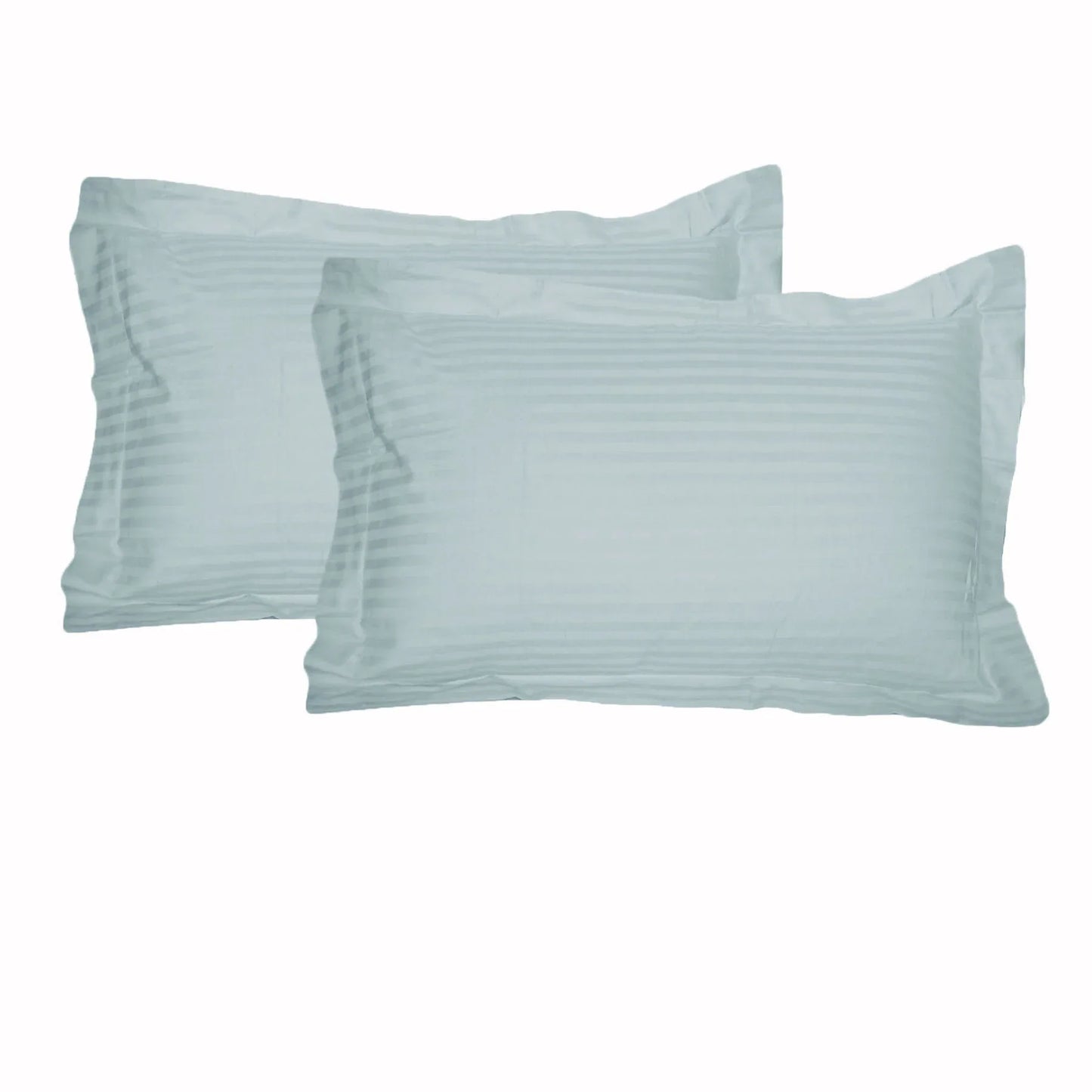 Accessorize 325TC Pair of Tailored Standard Pillowcases Blue - Mekamart Australia