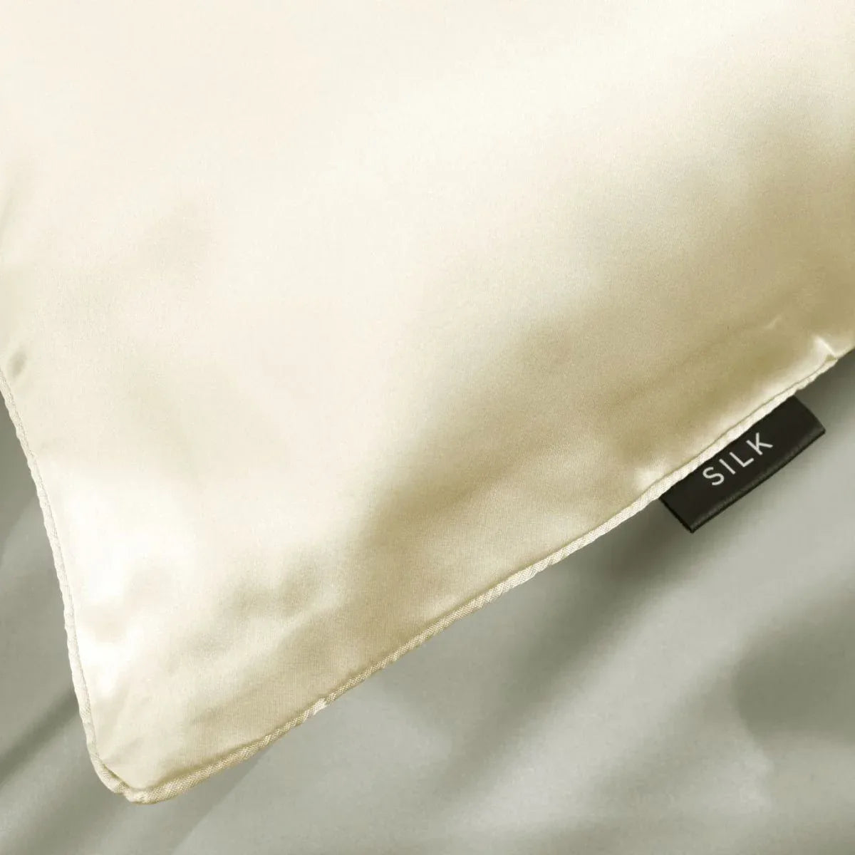 Ardor Mulberry Silk Standard Pillowcase Ivory Dreams - Mekamart Australia