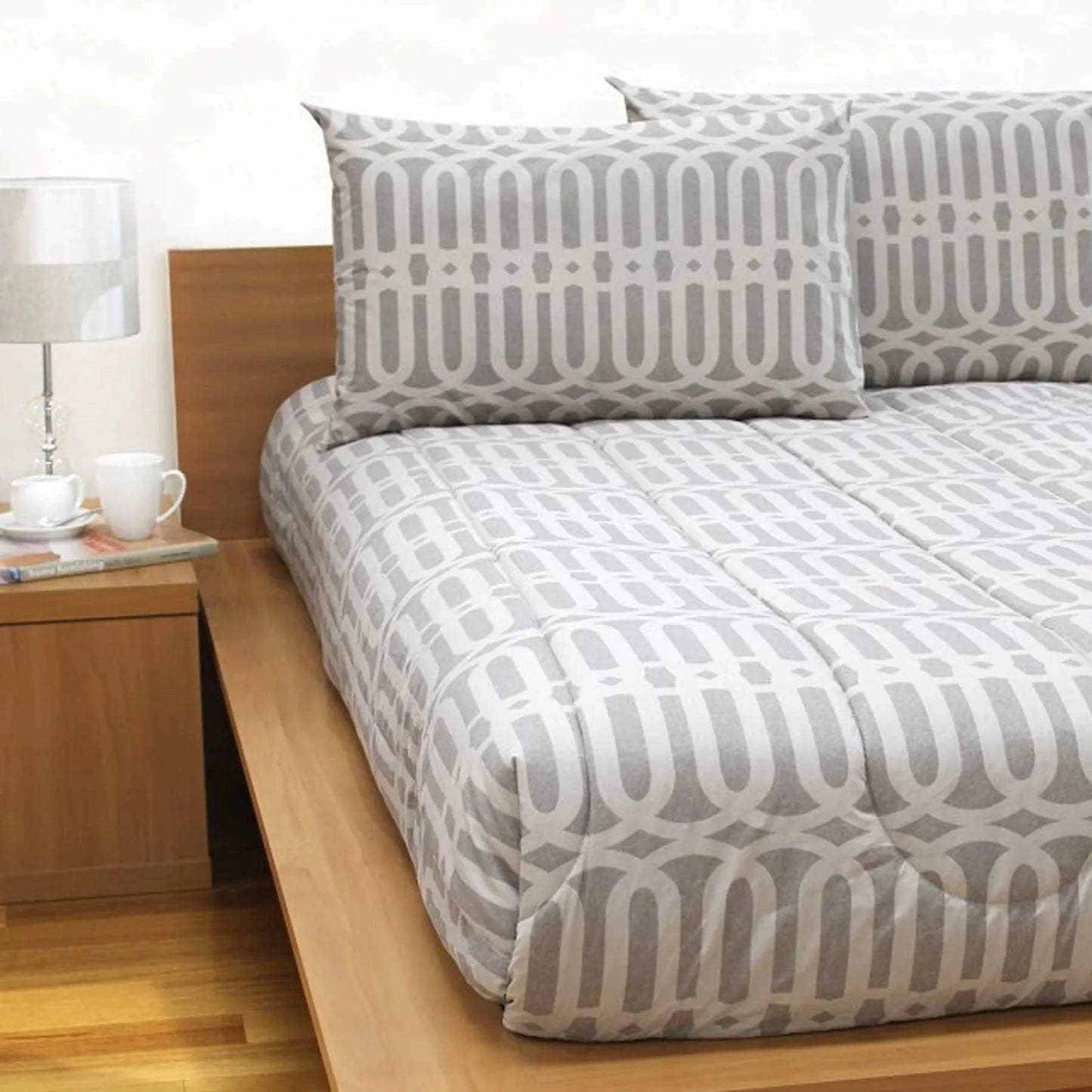 Jason Linx Sand Comforter Set - King - Mekamart Australia