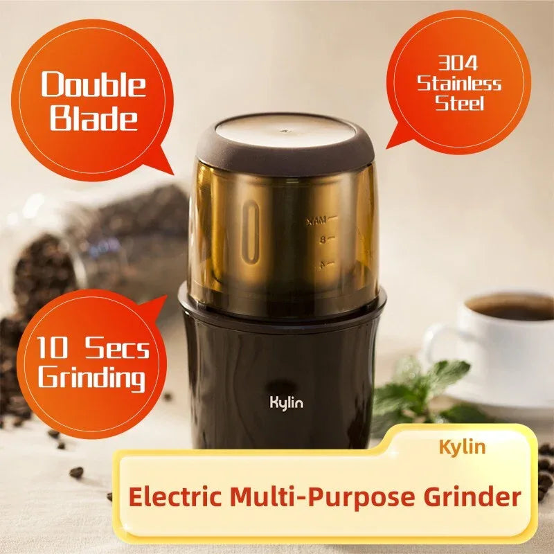 Kylin Electric Multi-Purpose Coffee & Spice & Nut Grinder AU-K6210 - Mekamart Australia