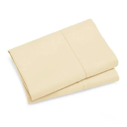 1000TC Premium Ultra Soft Standrad size Pillowcases 2-Pack - Yellow Cream - Mekamart Australia