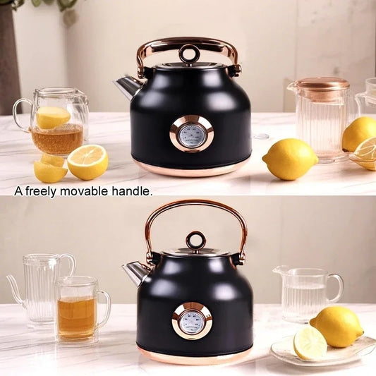 1.7L Electric Water Kettle Black - Mekamart Australia