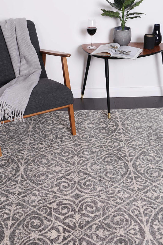 delicate-katherine-grey-ivory-rug 160x230 - Mekamart Australia