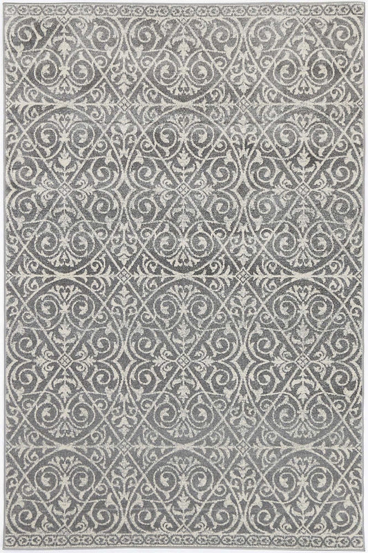 delicate-katherine-grey-ivory-rug 80x300 - Mekamart Australia