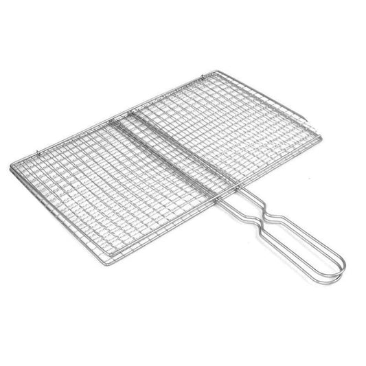 Bbq Fish Grilling Basket Grill Camping Net Meat Vegetable Cooking Kitchen Tool - Mekamart Australia