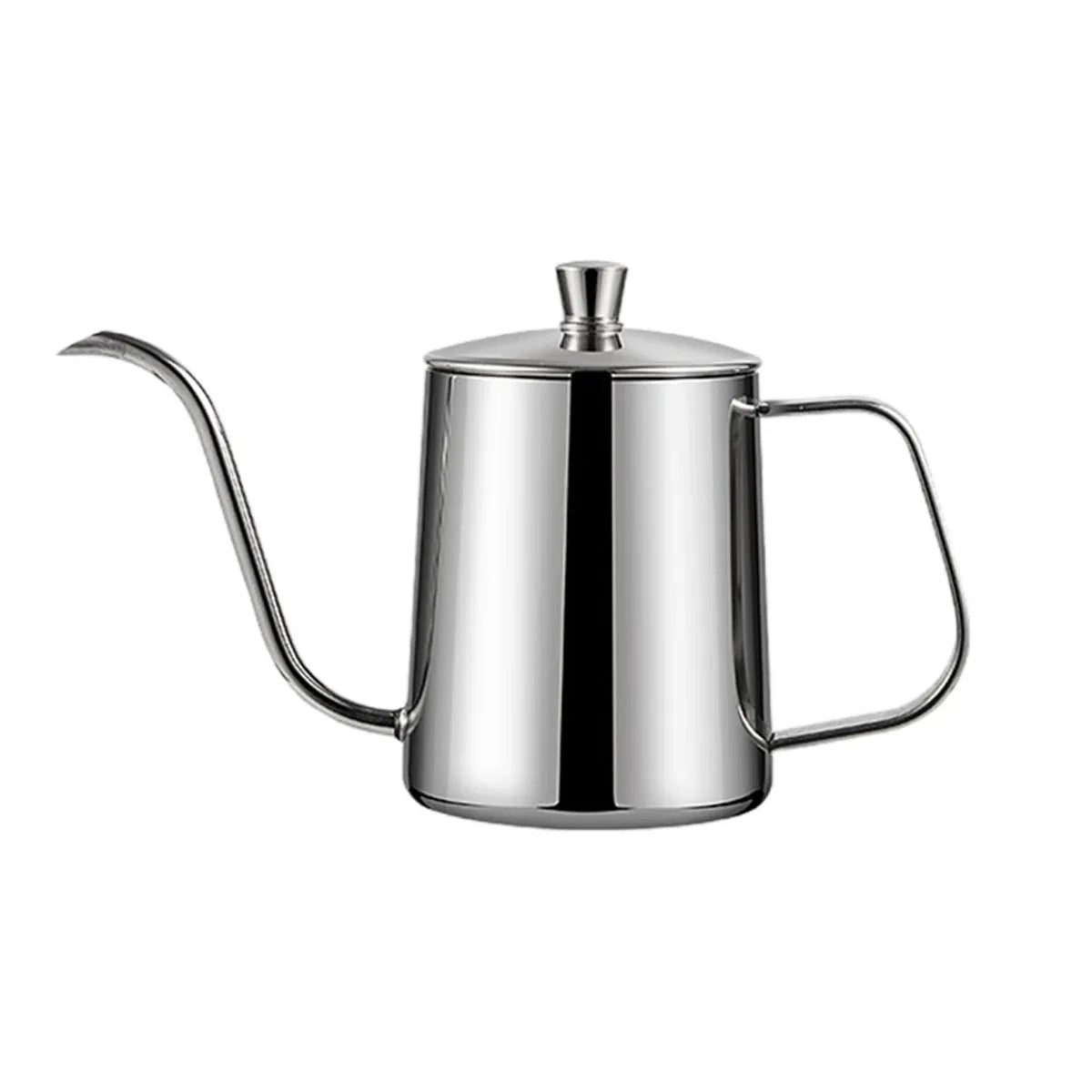 Hand Drip Coffee Pot Stainless Steel Fine Spout Hanging Ear Filter Cup Kettle - Black - Mekamart Australia