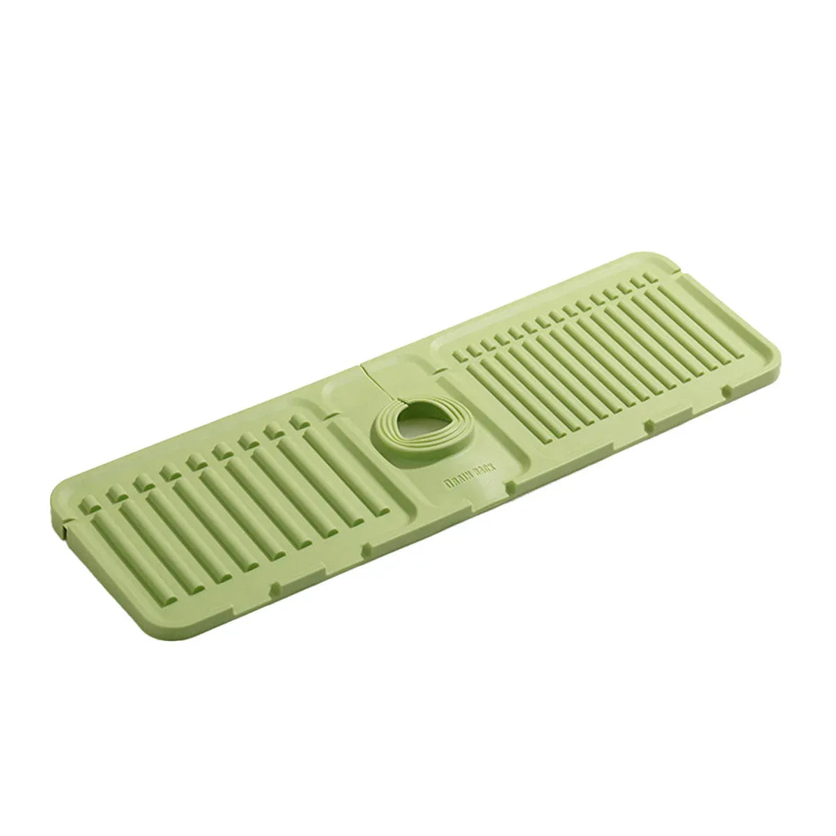 Faucet Draining Pad Narrow Sink Splash Guard Mat for Washbasin Water Catcher - White - Mekamart Australia