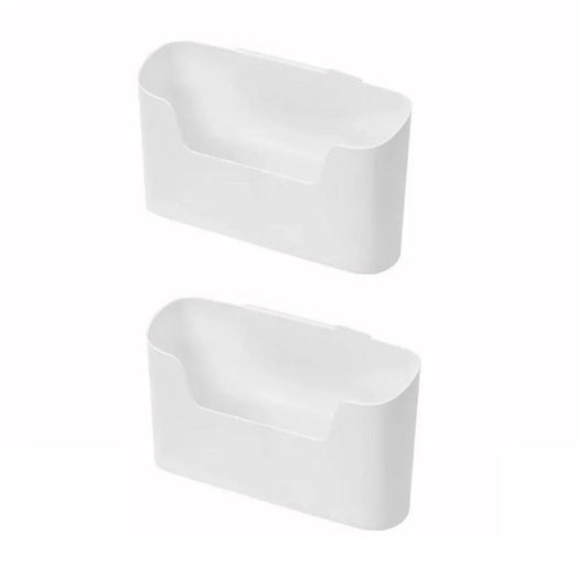 2PCS Wall Mounted Storage Rack Kitchen Bathroom Cabinet Door Sundries Holder - Mekamart Australia