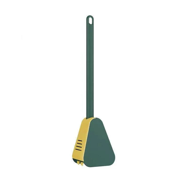 Golf Toilet Brush Long-Handled Toilet Brush Wall-Mounted Silicone Toilet Brush - Blue - Mekamart Australia
