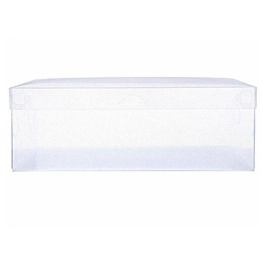 20x Clear Shoe Storage Box Foldable Stackable Plastic Shoe Boxes - Mekamart Australia