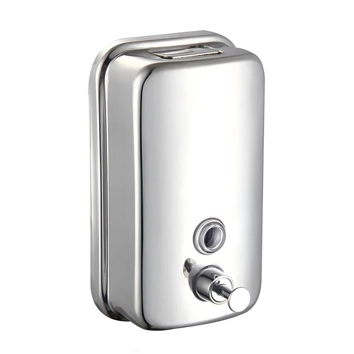 Stainless Steel Wall Mounted Soap Dispenser Hotel Bathroom Sanitizer Bottle - 800ML - Mekamart Australia