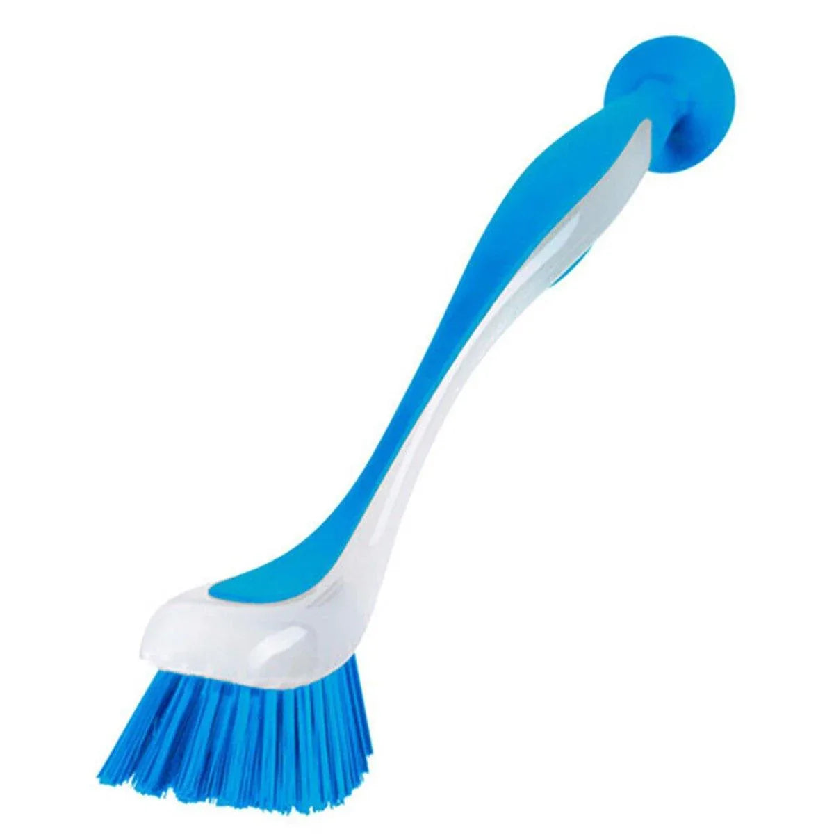 Multi Functional Long Handle Cleaning Brush Vertical Suction Kitchen Brush - Yellow - Mekamart Australia