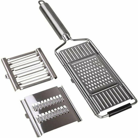 Multi-Purpose Vegetable Slicer Peeler Stainless Steel Grater Shredder Cutter - Mekamart Australia