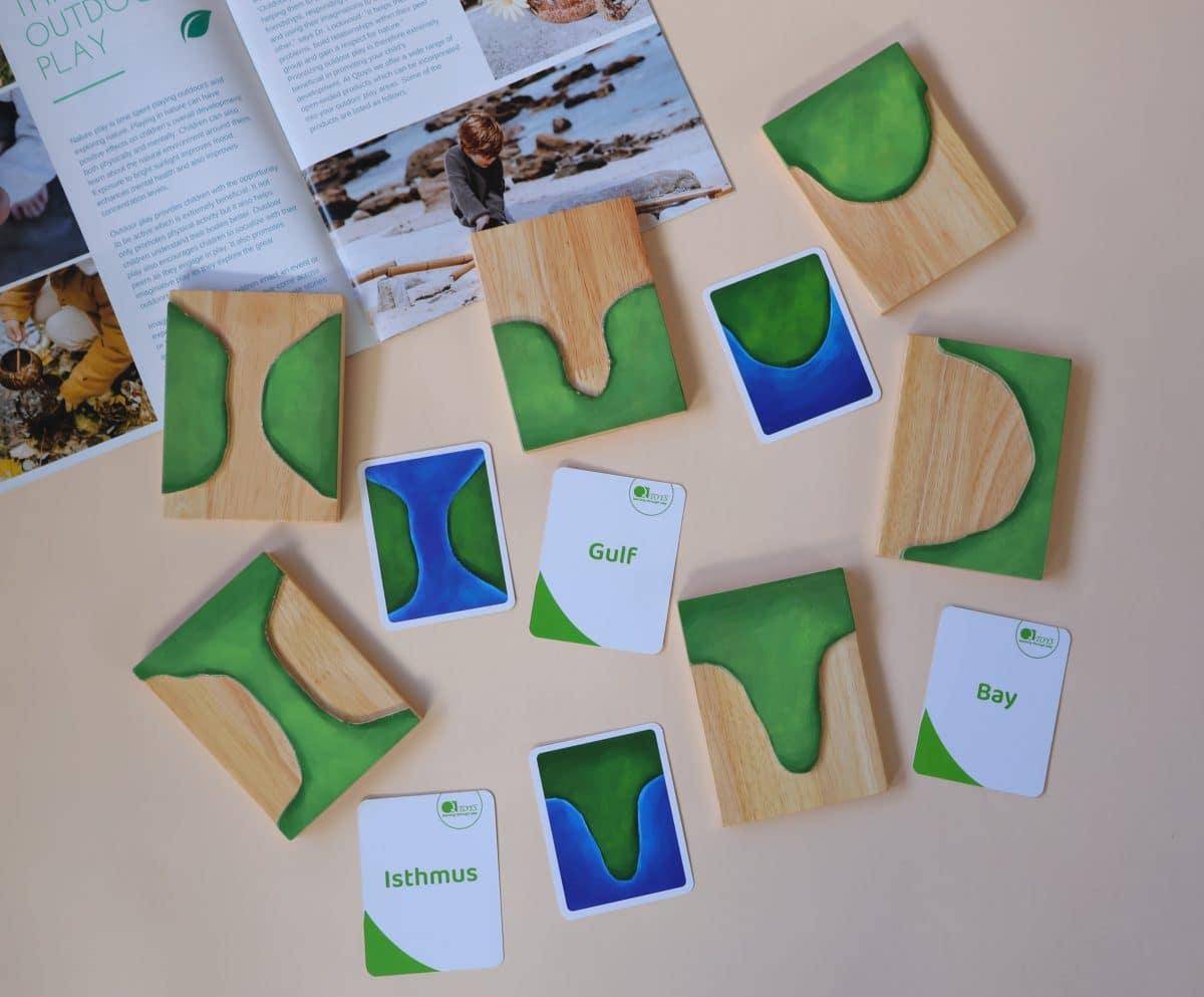 Montessori Land and Water Forms - Mekamart Australia