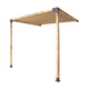 Roof Pergola Gazebo Shed Matte Black Steel Brackets and Coffee Screen DIY Kits - Mekamart Australia