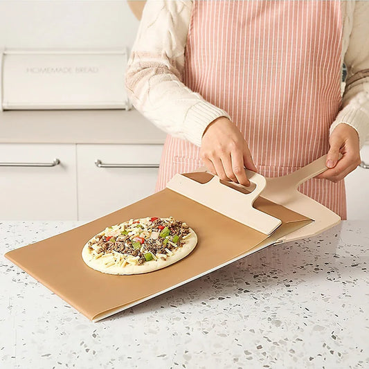 Pizza Slider Transfer Sliding Magic Peel Paddle - Mekamart Australia