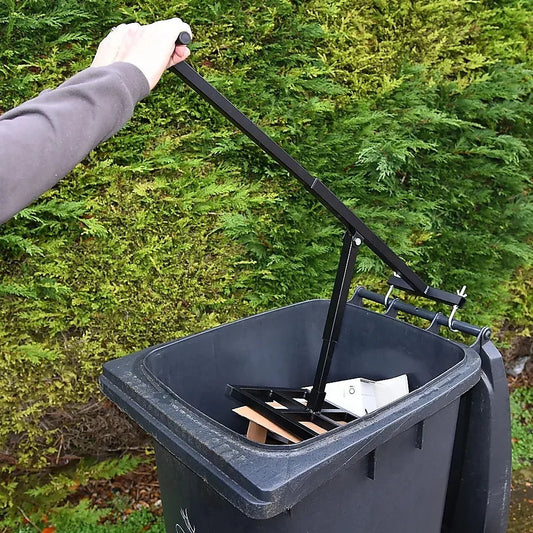 Wheelie Bin Compactor Manual Press Household Rubbish Trash Recycling Bins - Mekamart Australia