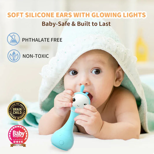 Alilo Smarty Rattle R1 Blue - Mekamart Australia