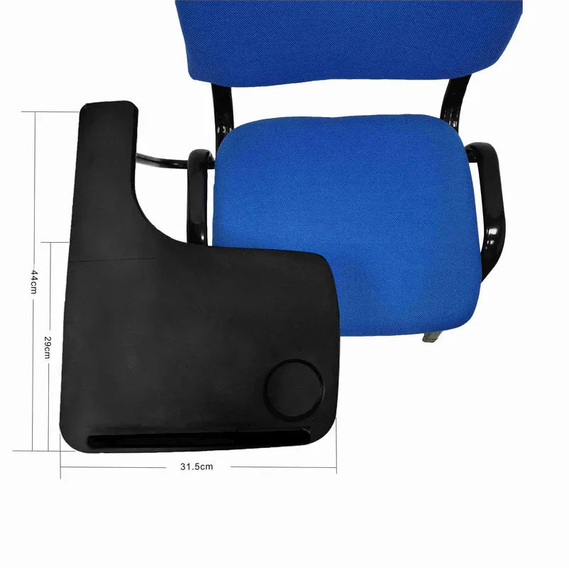NNECN Lecture Chair with Table Top for Classroom Lecture Training Conference (Set of 6-Blue) - Mekamart Australia