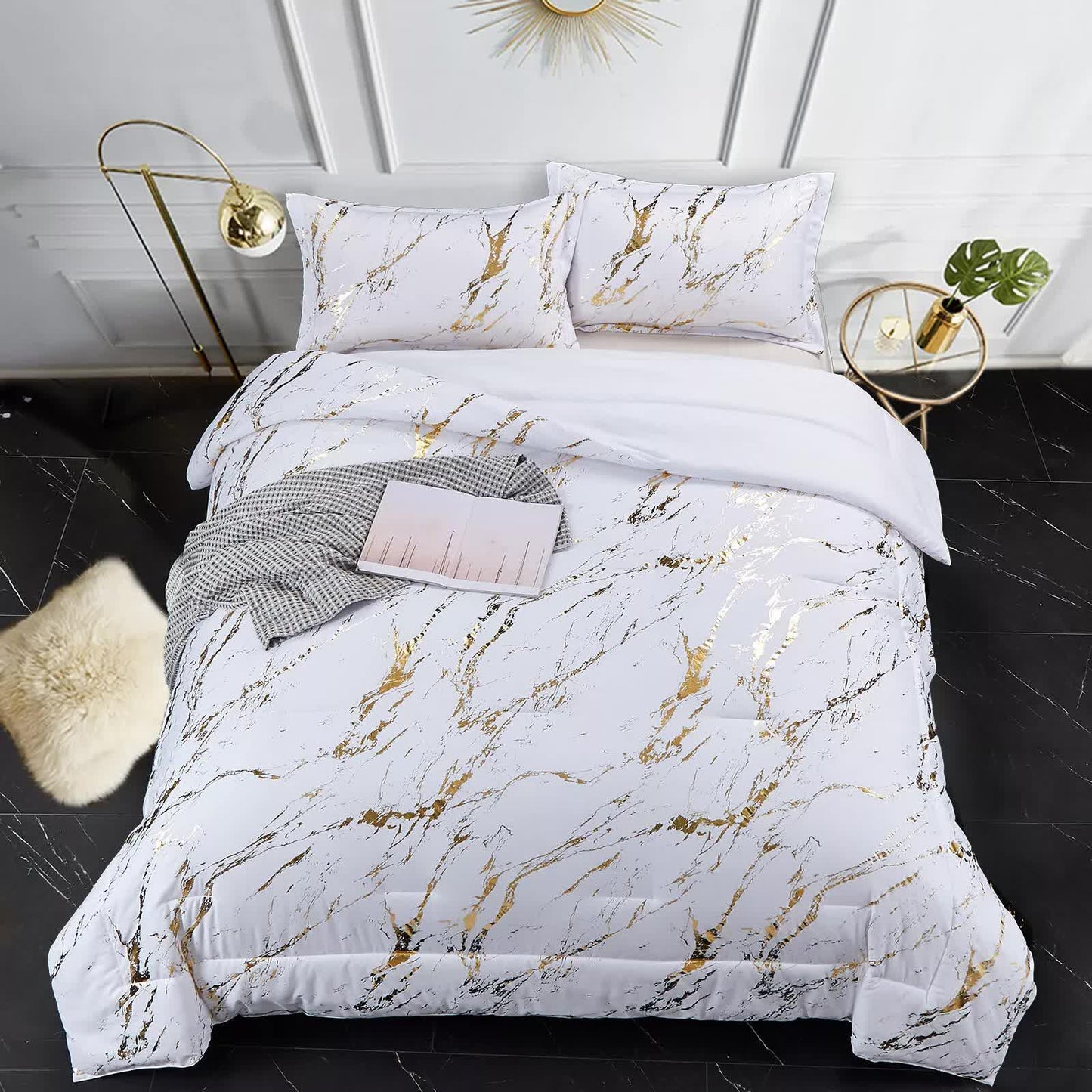 Cloud Rest Bedding Collection – Minimal 3‑Piece Comforter - Mekamart Australia
