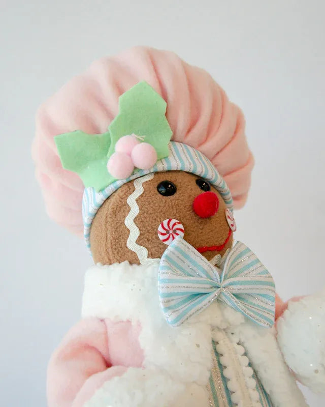 LUXURY CHRISTMAS GINGERBREAD TABLE DECORATION 38CM - Mekamart Australia