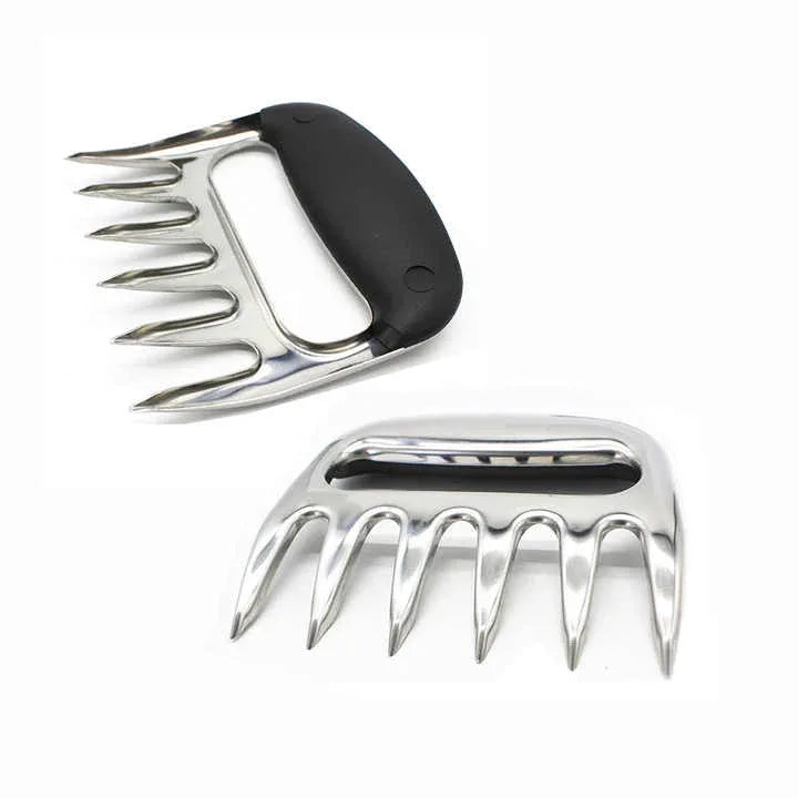 Stainless Steel Meat Shredding Claws – Multipurpose BBQ Tool for Pulled Chicken and Pork - Mekamart Australia