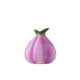 2 Pcs Purple Creative Onion-Shaped Ceramic Vase for Hydroponic Plants - Cute INS Style Floral Decor for Living Room or Office - Mekamart Australia