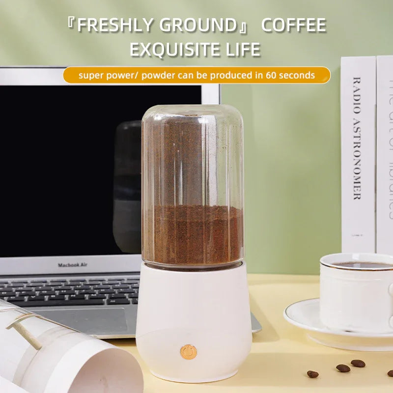 Purple Compact Portable Blender - USB Rechargeable Mini Juicer Cup with 4 Blades - Mekamart Australia