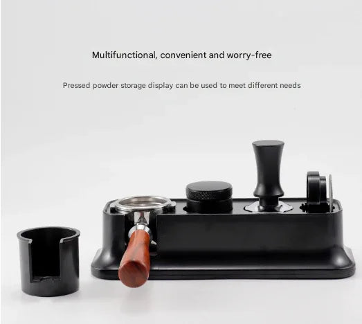 Green Espresso Coffee Tamping Station - Barista Tool Organizer for 51/53/58mm Portafilter, Tamper & Distributor - Mekamart Australia