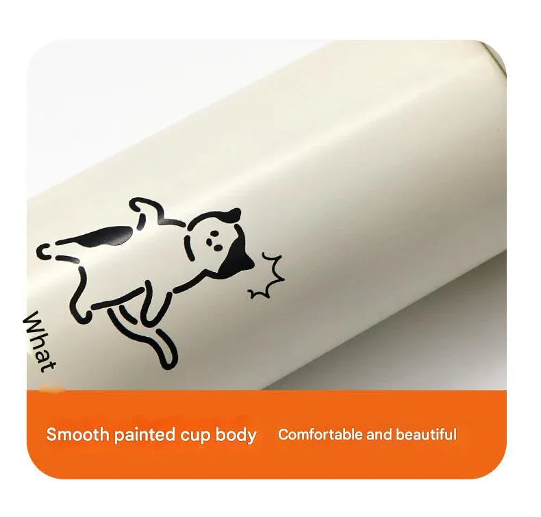 Mini Insulated Coffee Cup - 316 Stainless Steel, Portable & Stylish - Pink love (300ml) - Mekamart Australia