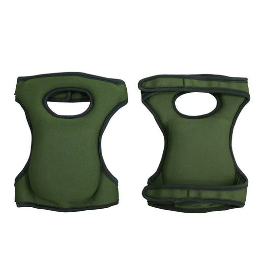 Green Adjustable Gardening Knee Pads - Comfortable Neoprene Knee Protectors for Weeding & Outdoor Work - Mekamart Australia