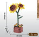 Sunflower DIY 3D Wooden Flower Puzzle Toy - Educational Kids' Assembly Set - Mekamart Australia