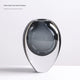 Artistic Teardrop Glass Vase - Handcrafted Glazed Finish for Hydroponics & Floral Decor(grey) - Mekamart Australia