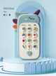 Unicorn Baby Toy Phone Music & Light Learning Mobile Teether for Toddlers Interactive English Educational Gift Blue - Mekamart Australia