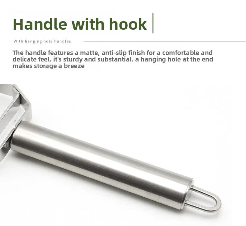 Premium Stainless Steel Dual Peeler & Julienne Cutter - 2-in-1 Vegetable Slicer with Swivel Blade - Heavy Duty Multi-Function Kitchen Tool for Potatoes, Carrots & Fruit - Mekamart Australia