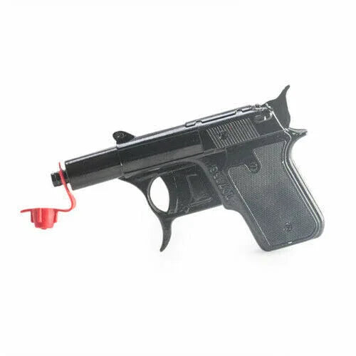 2 PCs of Diecast metal spud gun pack red + black - 2 Black - Mekamart Australia