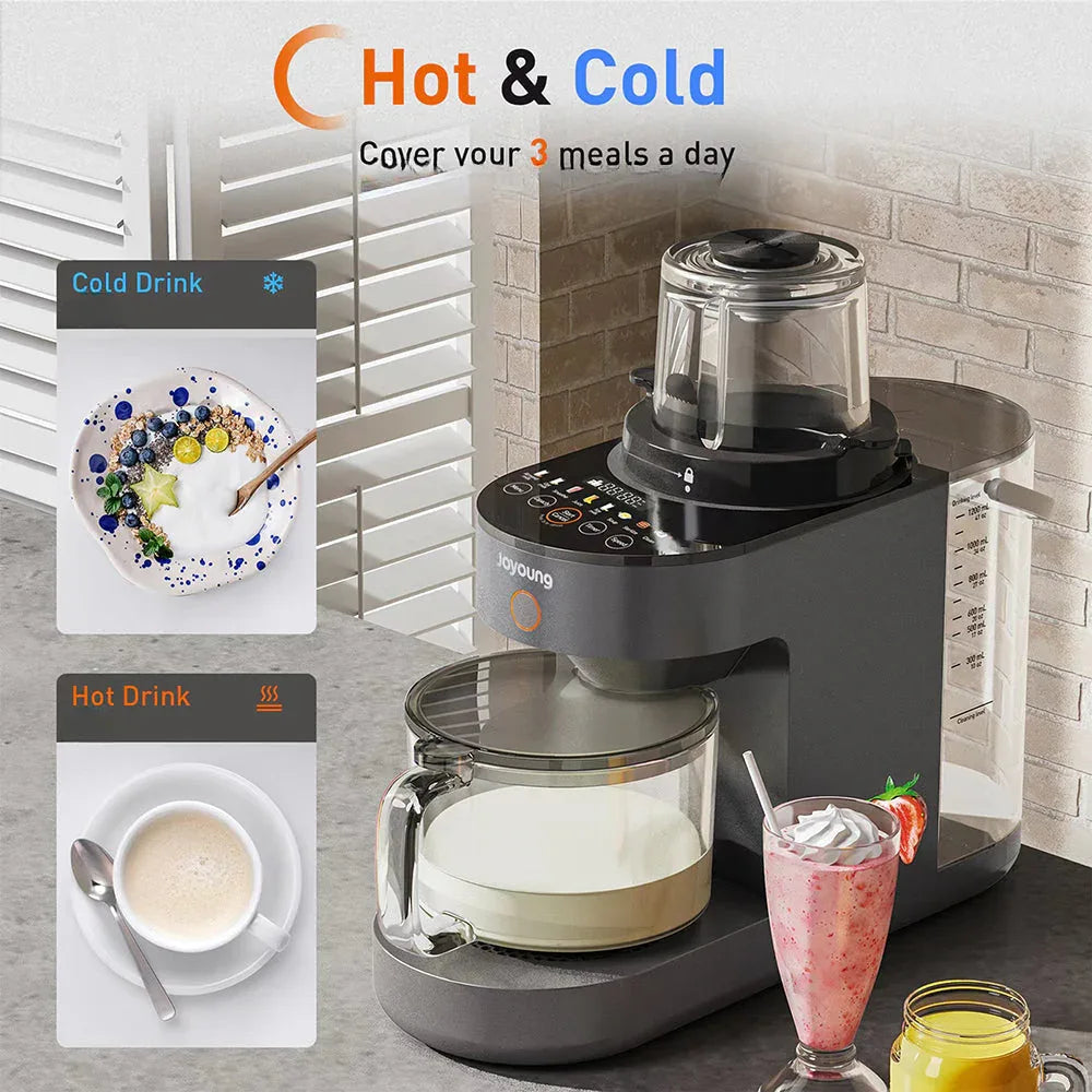 Joyoung Hands-free Washing Blender Juice Maker Soymilk Maker Y828 AU Version - Mekamart Australia