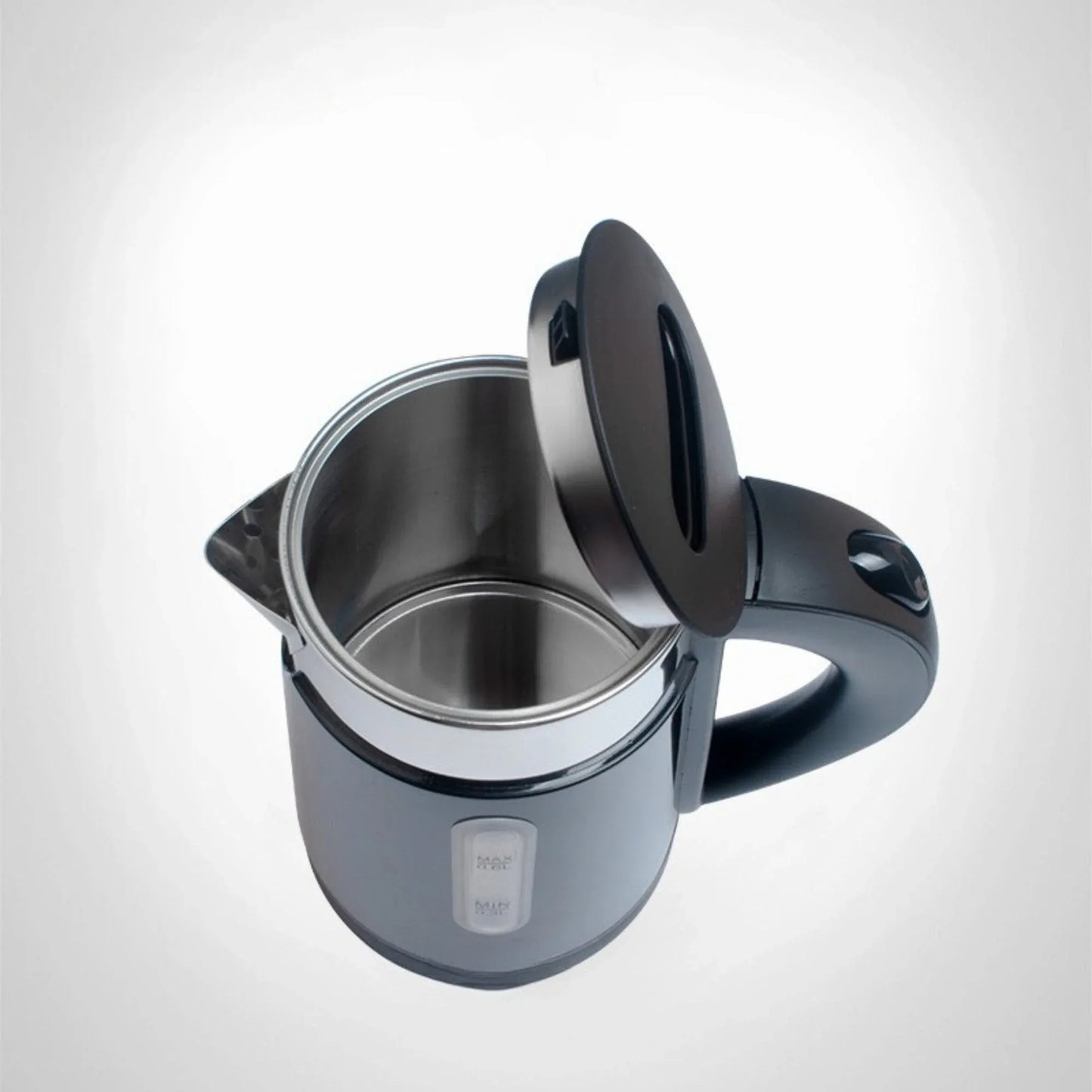 0.6L Stainless Steel Electric Kettle Black - Mekamart Australia