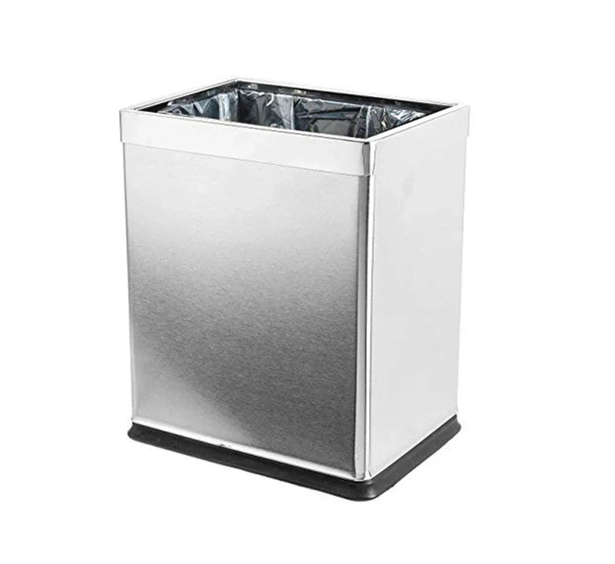 10L Indoor Silver Trash Can - Mekamart Australia