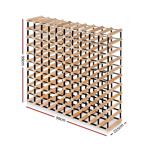 Artiss Wine Rack 110 Bottle - Mekamart Australia