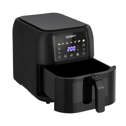 Devanti Air Fryer 8L LCD Fryers - Mekamart Australia