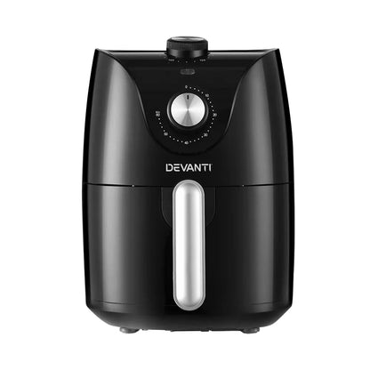 Devanti Air Fryer 2.5L Knob Fryers - Mekamart Australia