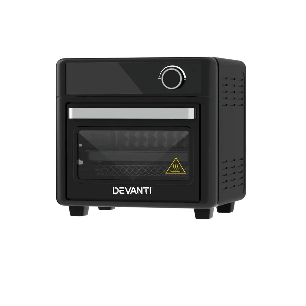 Devanti Air Fryer 15L LCD Fryers Oven - Mekamart Australia
