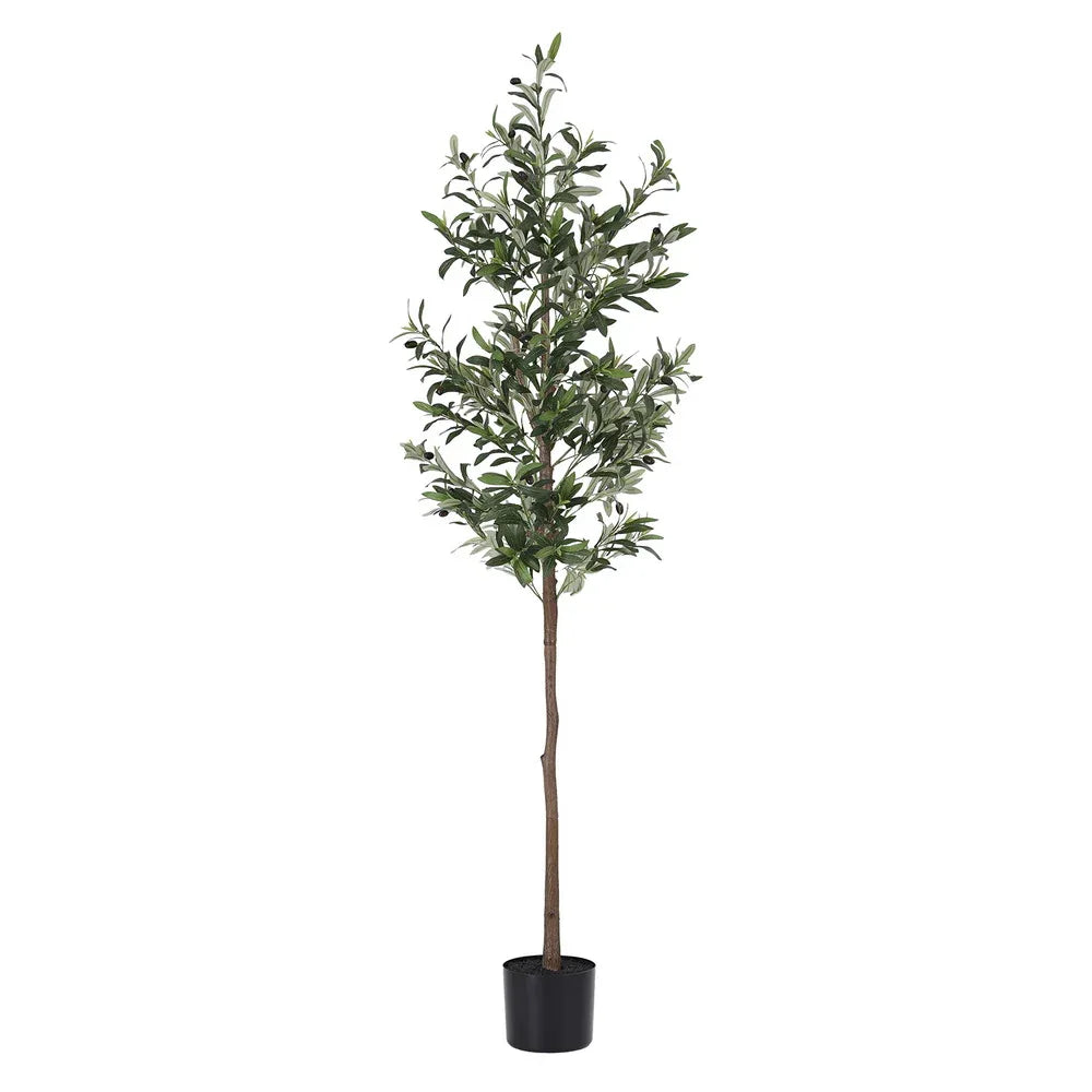 Artiss 180cm Artificial Olive Tree Faux Trees Indoor Decor Artificial Plants Lifelike Plant 1.8M - Mekamart Australia